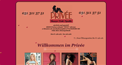 Desktop Screenshot of privee-bern.ch